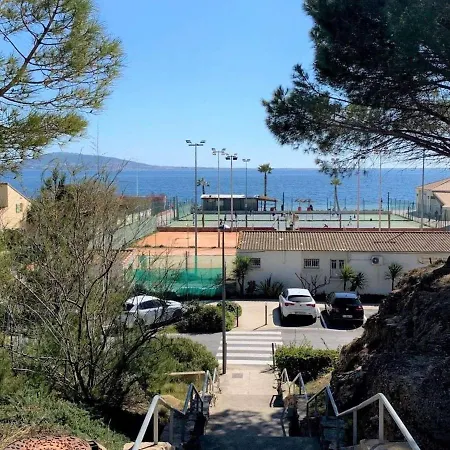 Rénové à 250m De La Avec Clim Et Parking - Fr-1-604-15 Apartamento Mèze